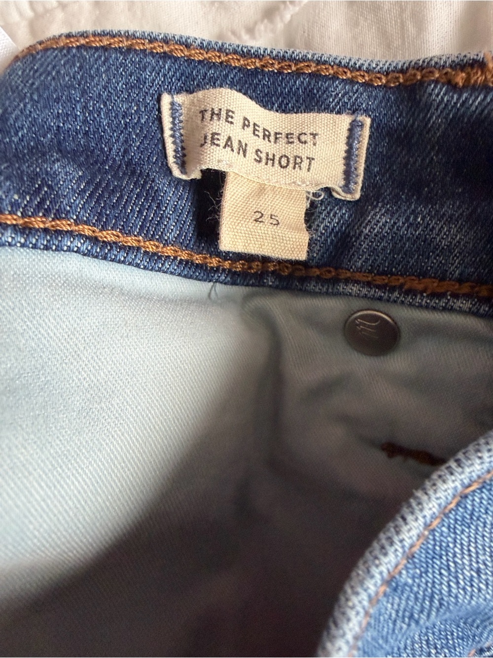 Madewell The Perfect Jean Short Size 25 - Picture 4 of 4